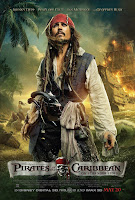 PIRATES OF THE CARIBBEAN 4 POSTER
