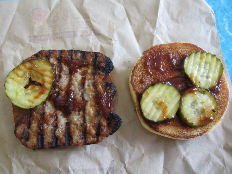 Review Burger King Rib Sandwich Brand Eating