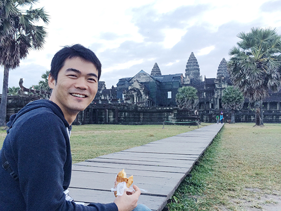 picnic in Angkor Wat 