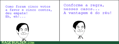 deu empate vantagem do reu deu empate vantagem do reu