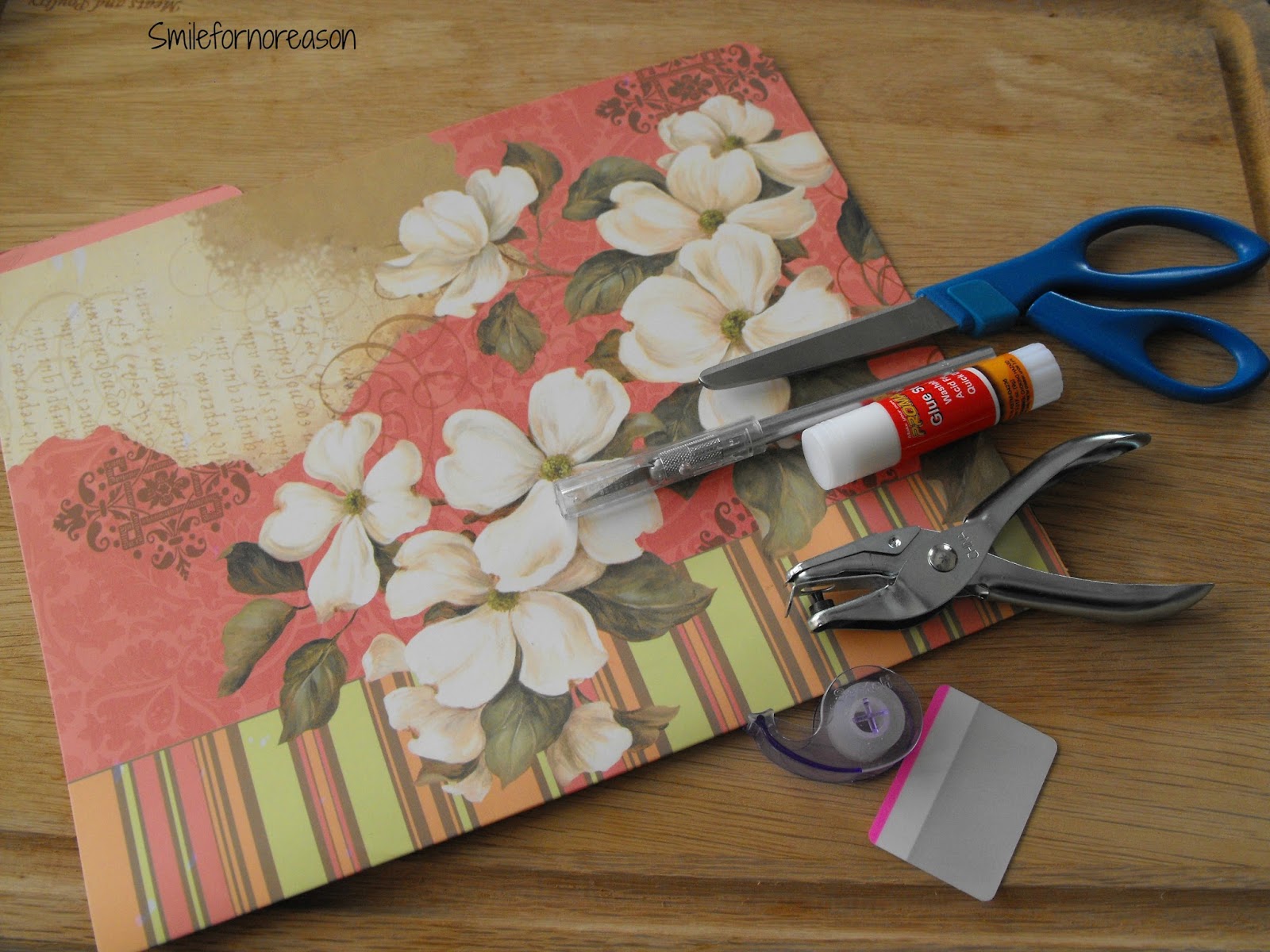 Smile for no reason How To Make Your Own Planner Pocket Folders