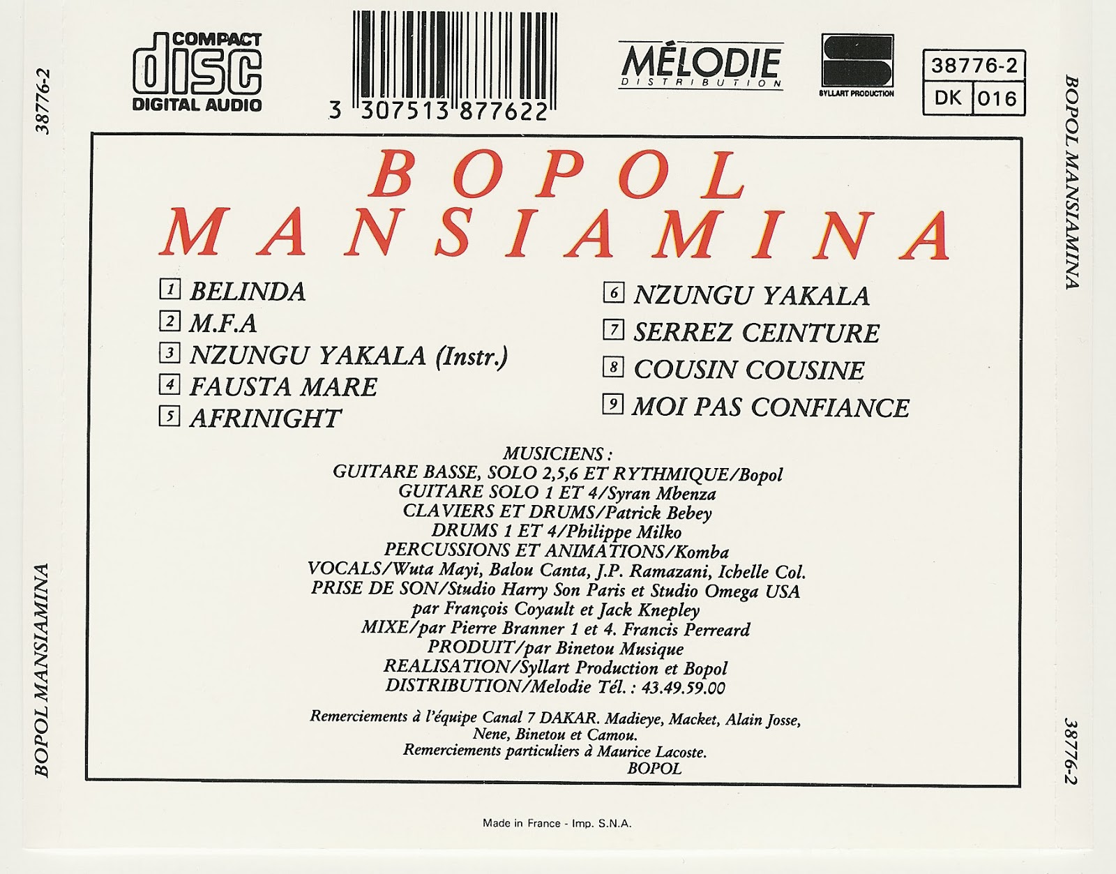 Bopol Mansiamina-Belinda  Bopol+Mansiamina+-+Belinda+-+Back