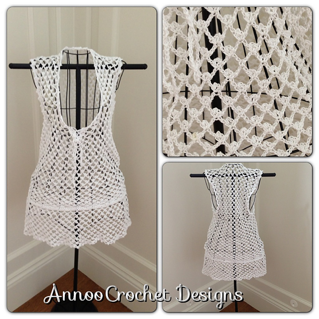 tangled happy: Crochet Beach Cover Up