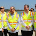 Medina visita obras de construcción del puerto de cruceros Amber en Puerto Plata