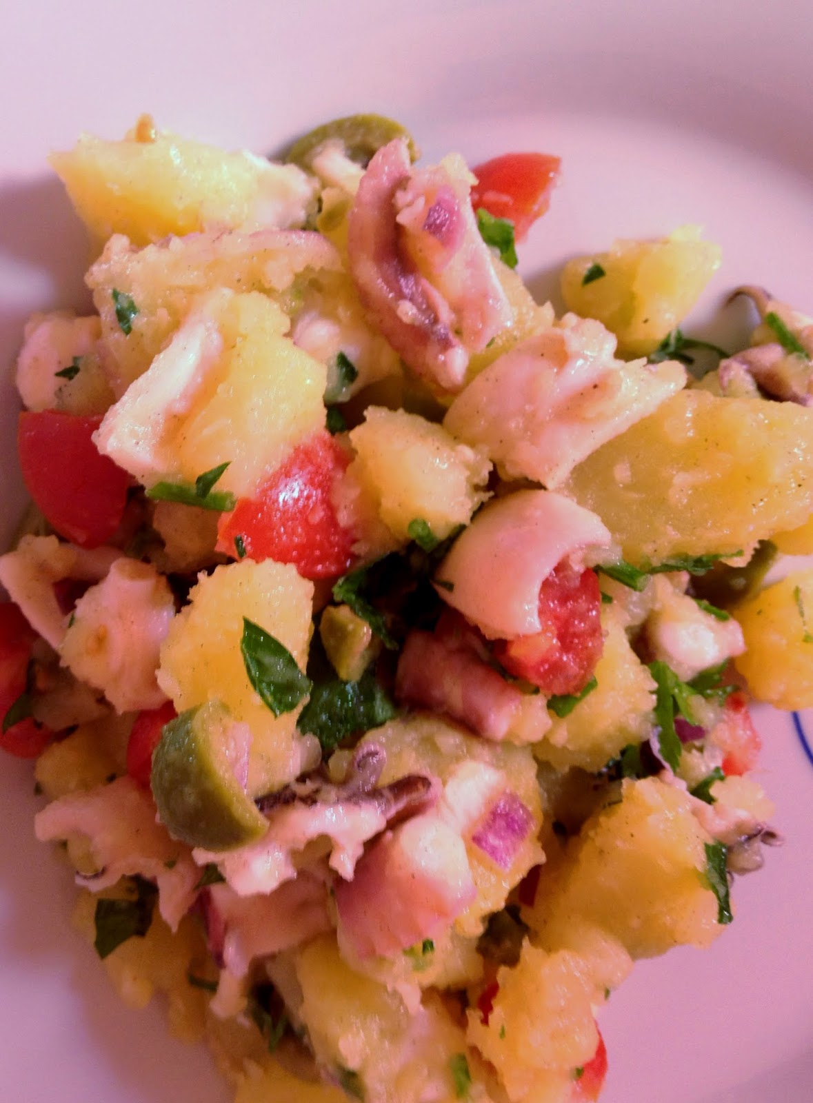 La Pantorteria INSALATA DI MARE CON SEPPIE E MOSCARDINI