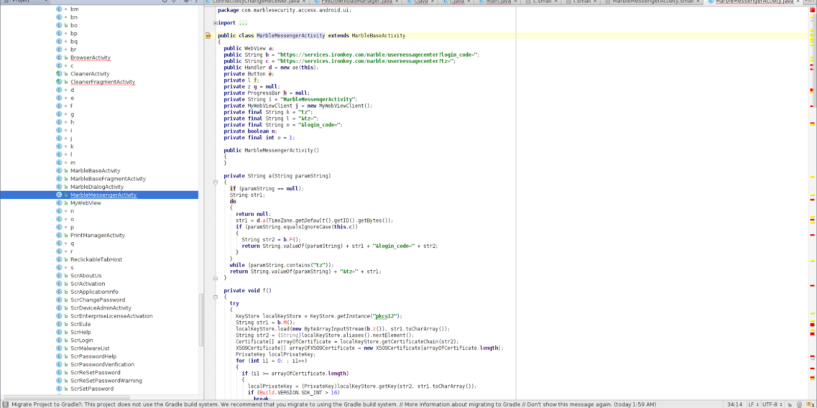 android studio java decompiler