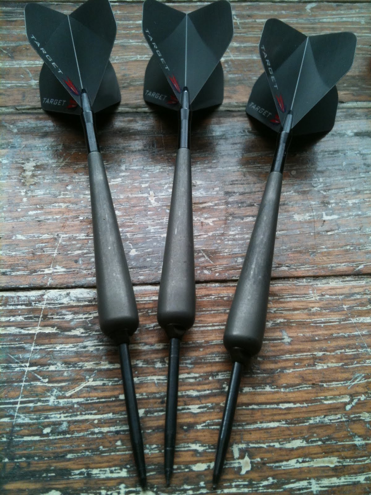 The Dart Indoors 28 gram Bottelsen Black GT Hammerheads