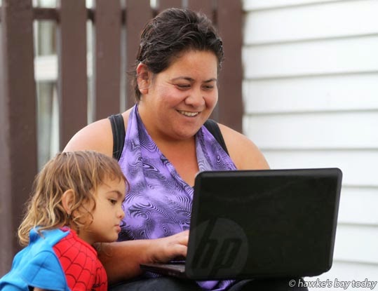 L-R: Memphis Stevenson, 3, with his mother Hana Stevenson, Hastings, who has set up a Facebook page called " 'Wanting to Make a Change' Stop Suicide and Bullying. " L-R: Memphis Stevenson, 3, with his mother Hana Stevenson, Hastings, who has set up a Facebook page called " 'Wanting to Make a Change' Stop Suicide and Bullying. " photograph
