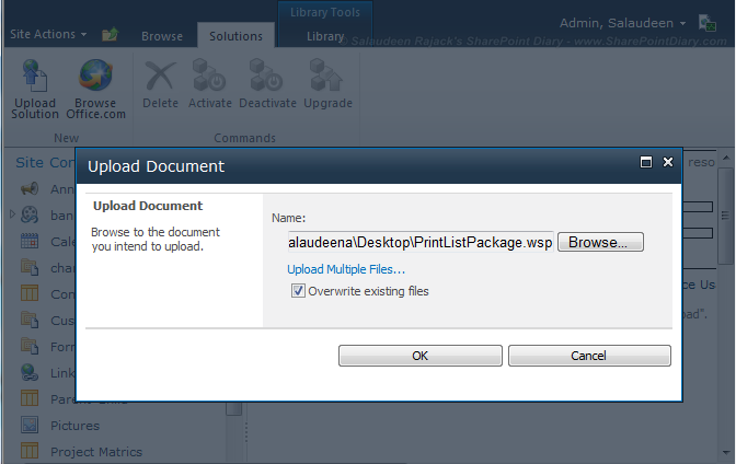 how to activate sandbox solution in sharepoint 2010 how to activate sandbox solution in sharepoint 2010