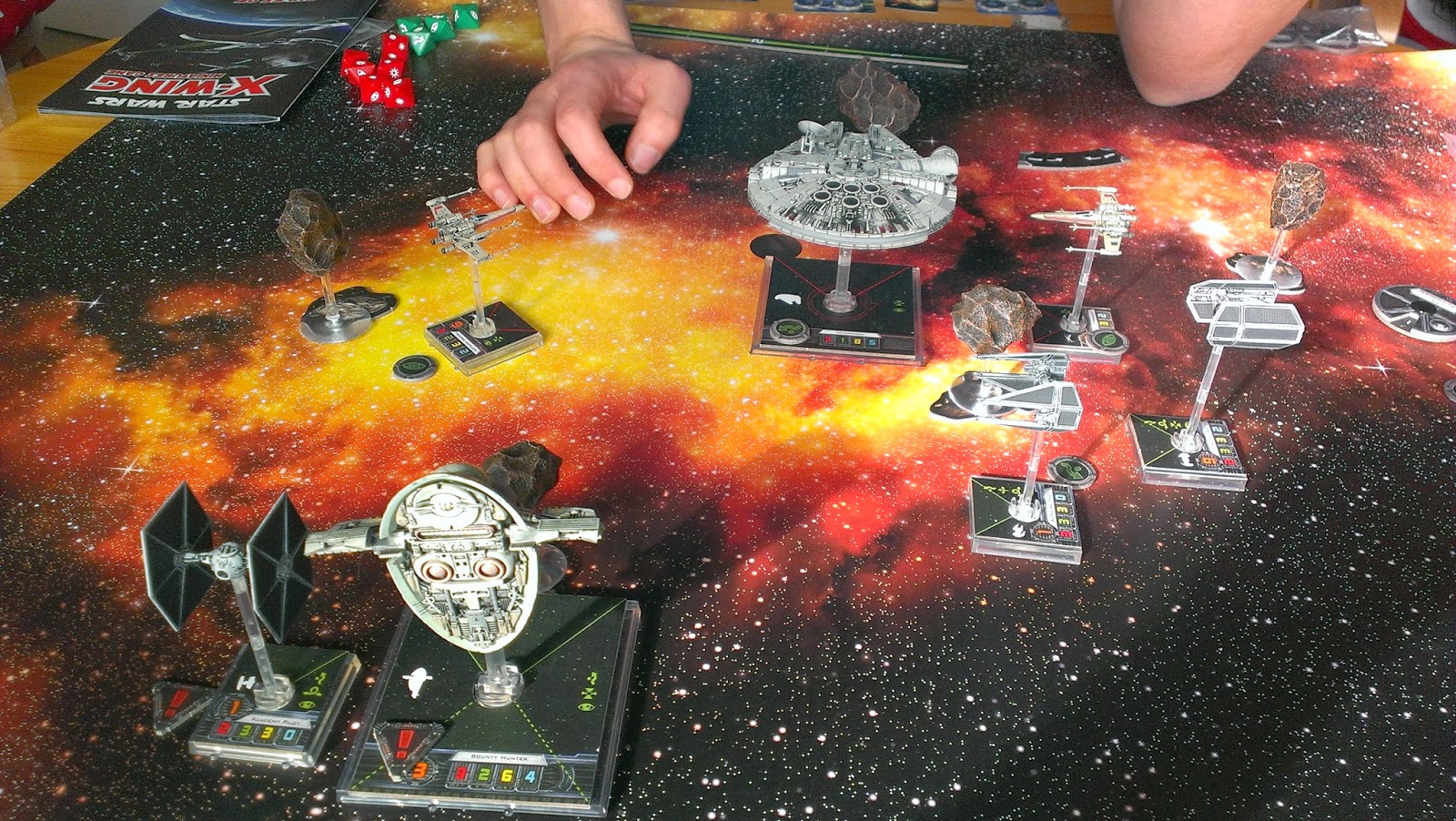 XWing Battle Report Darth Vader makes his presence felt Wargaming Hub