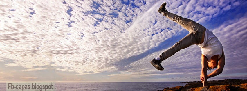 Capa para Facebook - Condicionamento físico para bboys