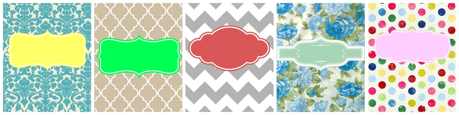 pretty binder covers
