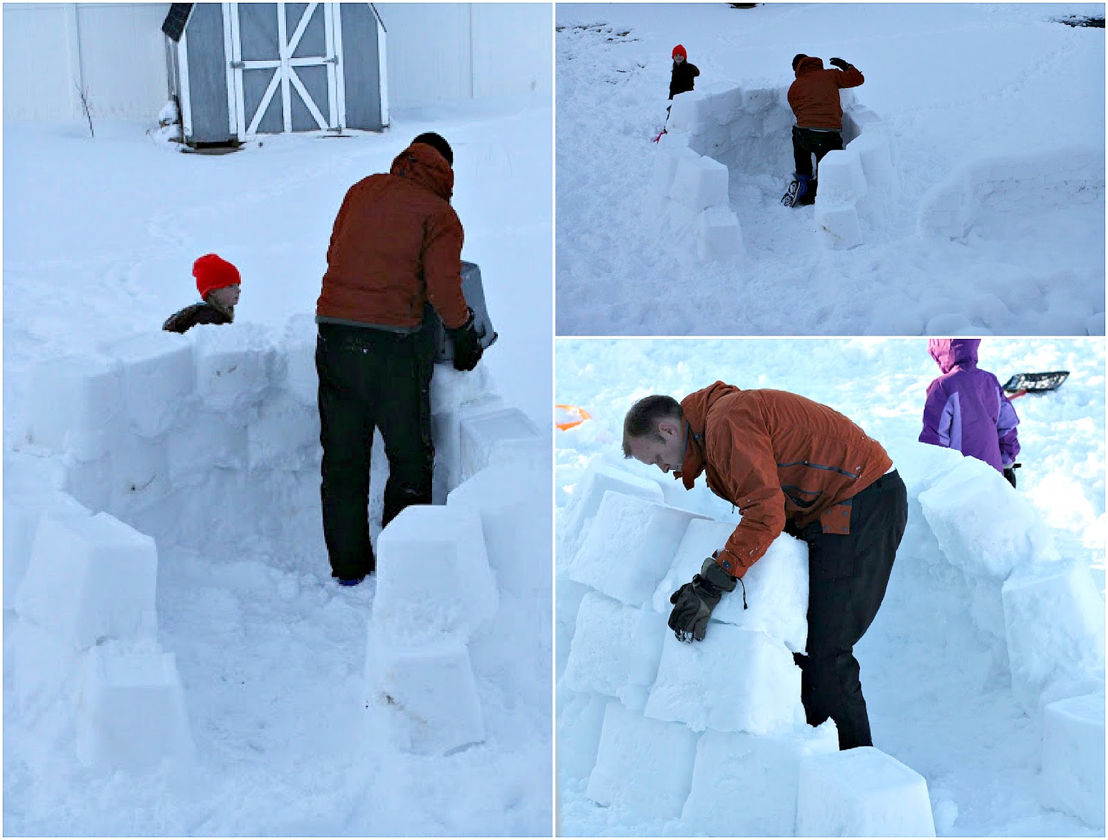 Freshly Completed How to make your own Igloo
