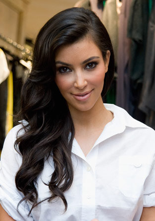 Kim Kardashian Hair Color 2010. kim kardashian hair color