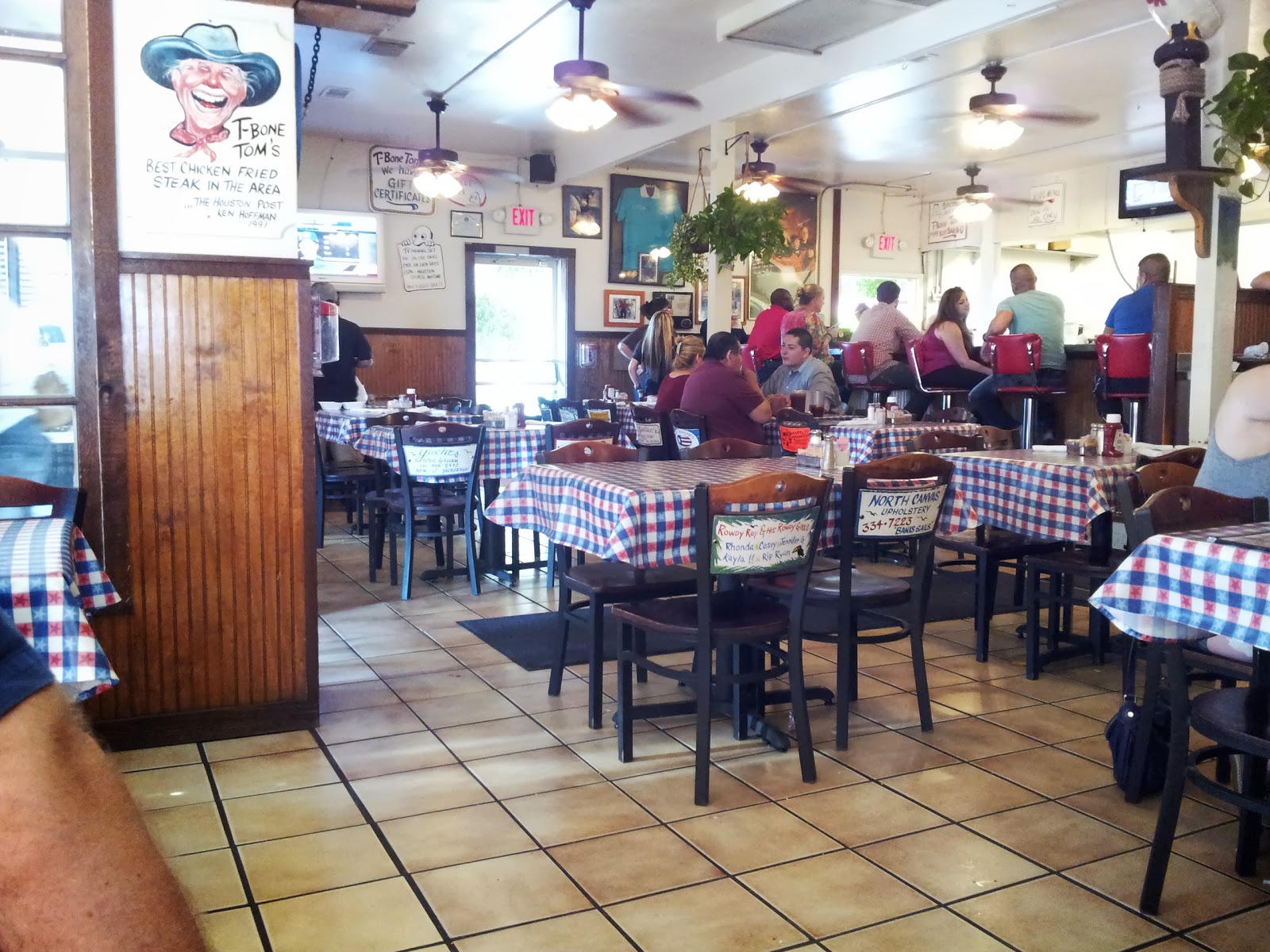 The HappiTraveler TBone Tom's Kemah, Texas