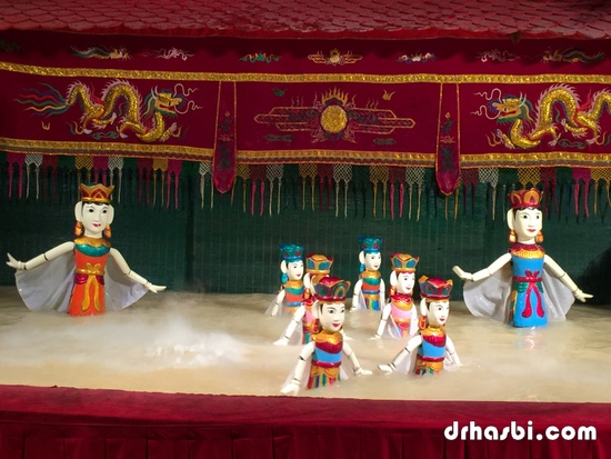 Persembahan menarik Water Puppet Theatre di Ho Chi Minh