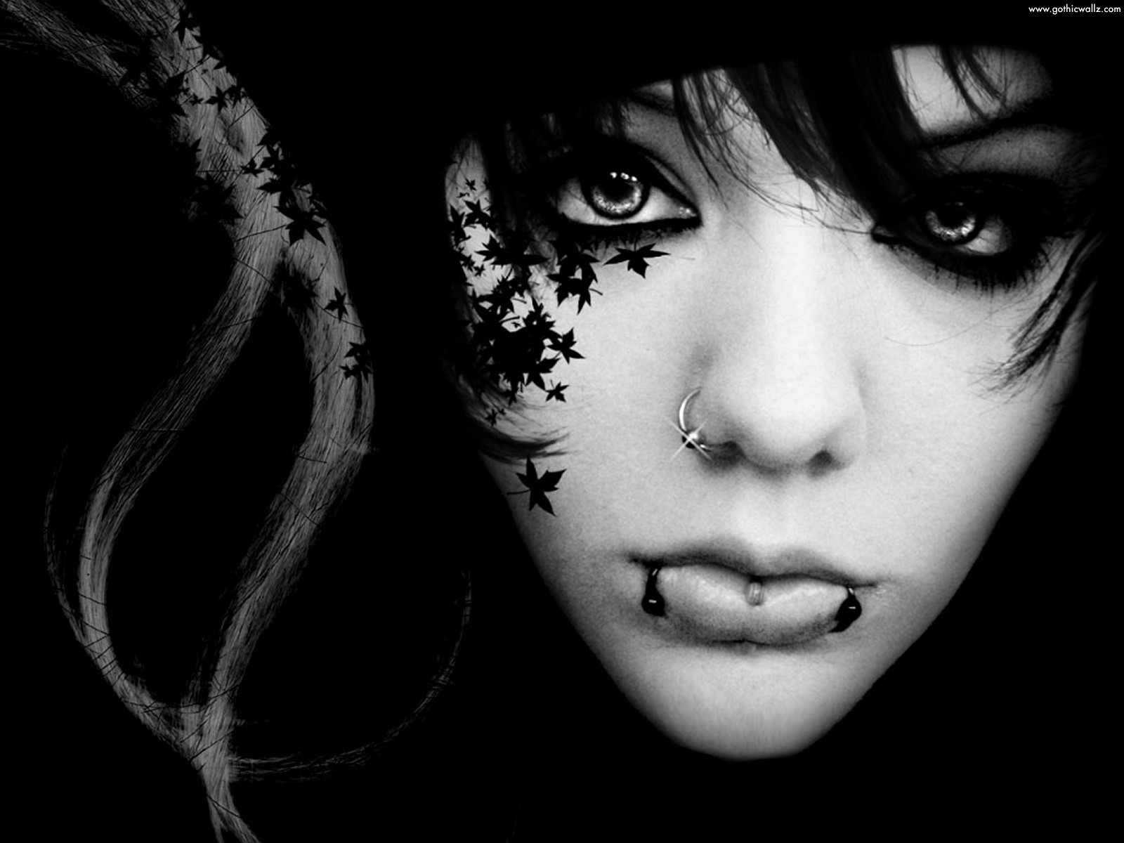 Gothic Face | Dark Gothic Wallpaper Download