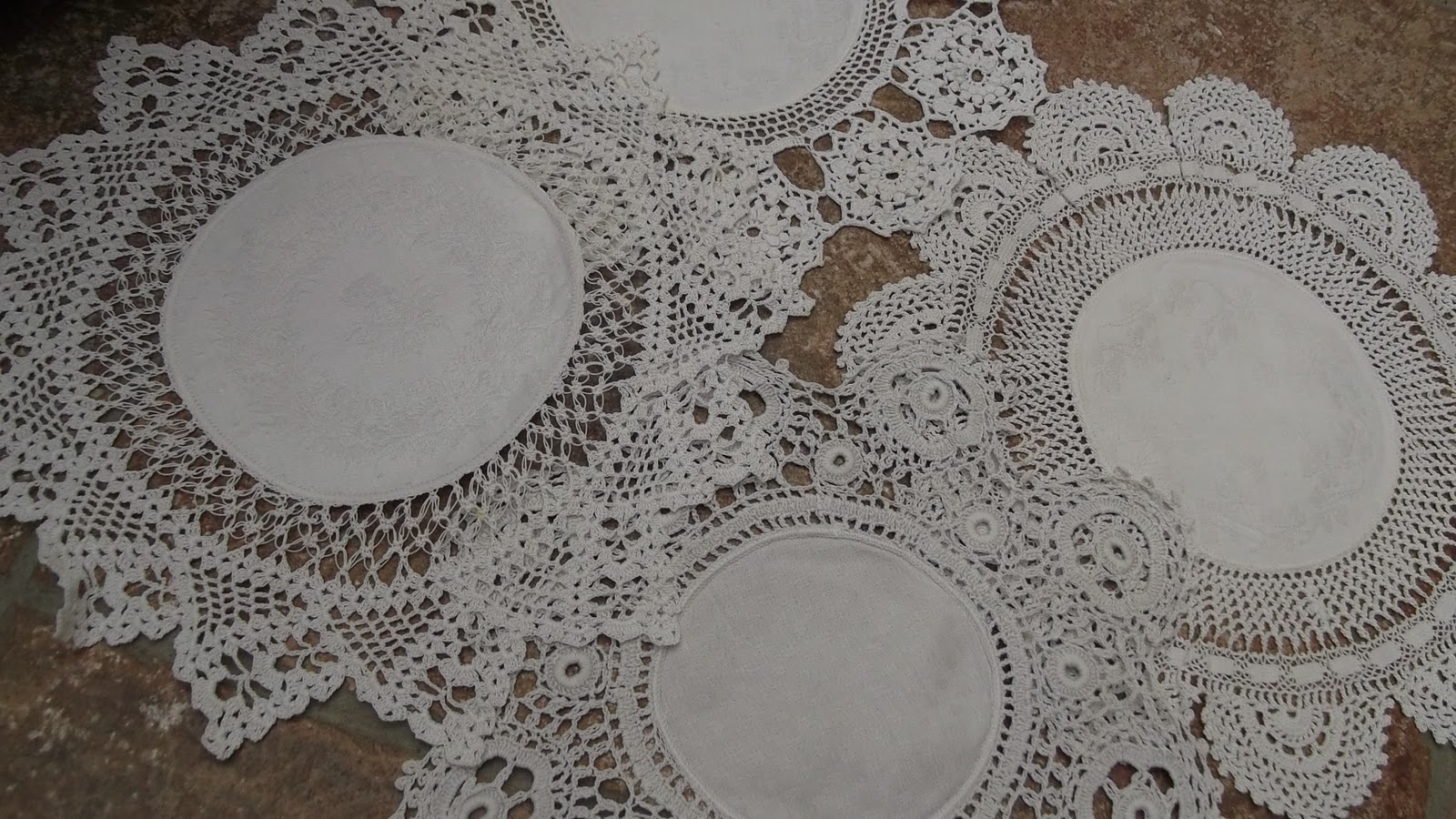 Lella Loves... Vintage Linens (Beaded Food Covers)