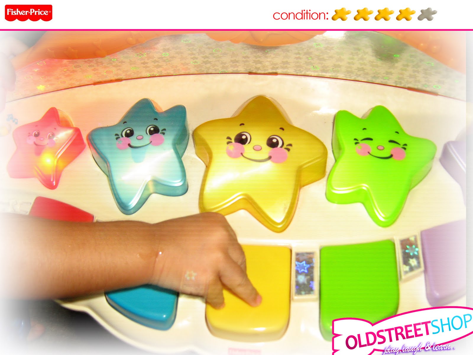 fisher price singing star gym