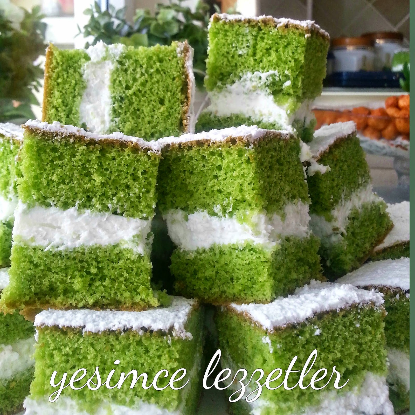 Yeşim�ce Lezzetler ISPANAKLI KEK