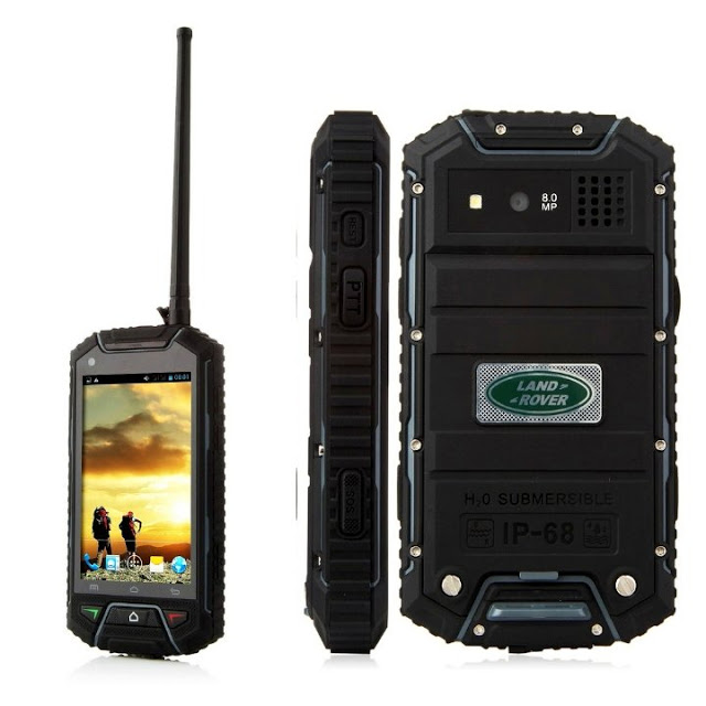 SMARTPHONE LANDROVER V6  SUPORT BBM+WALKIE TALKIE UHF  HARGA Rp.2.650.000,-