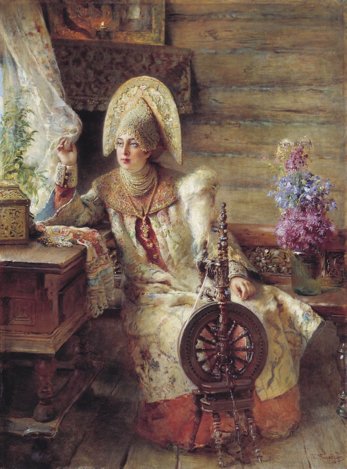 The Glory of Russian Painting: Konstantin Makovsky, ctd