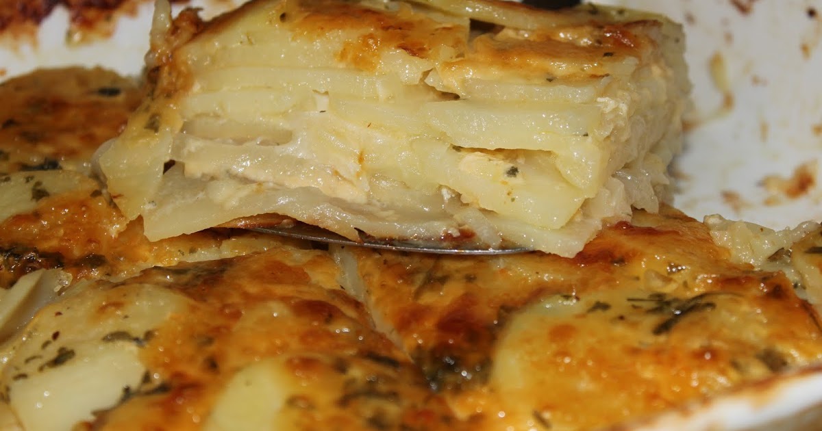 a dash of flavour Cheesy Onion Potato Bake