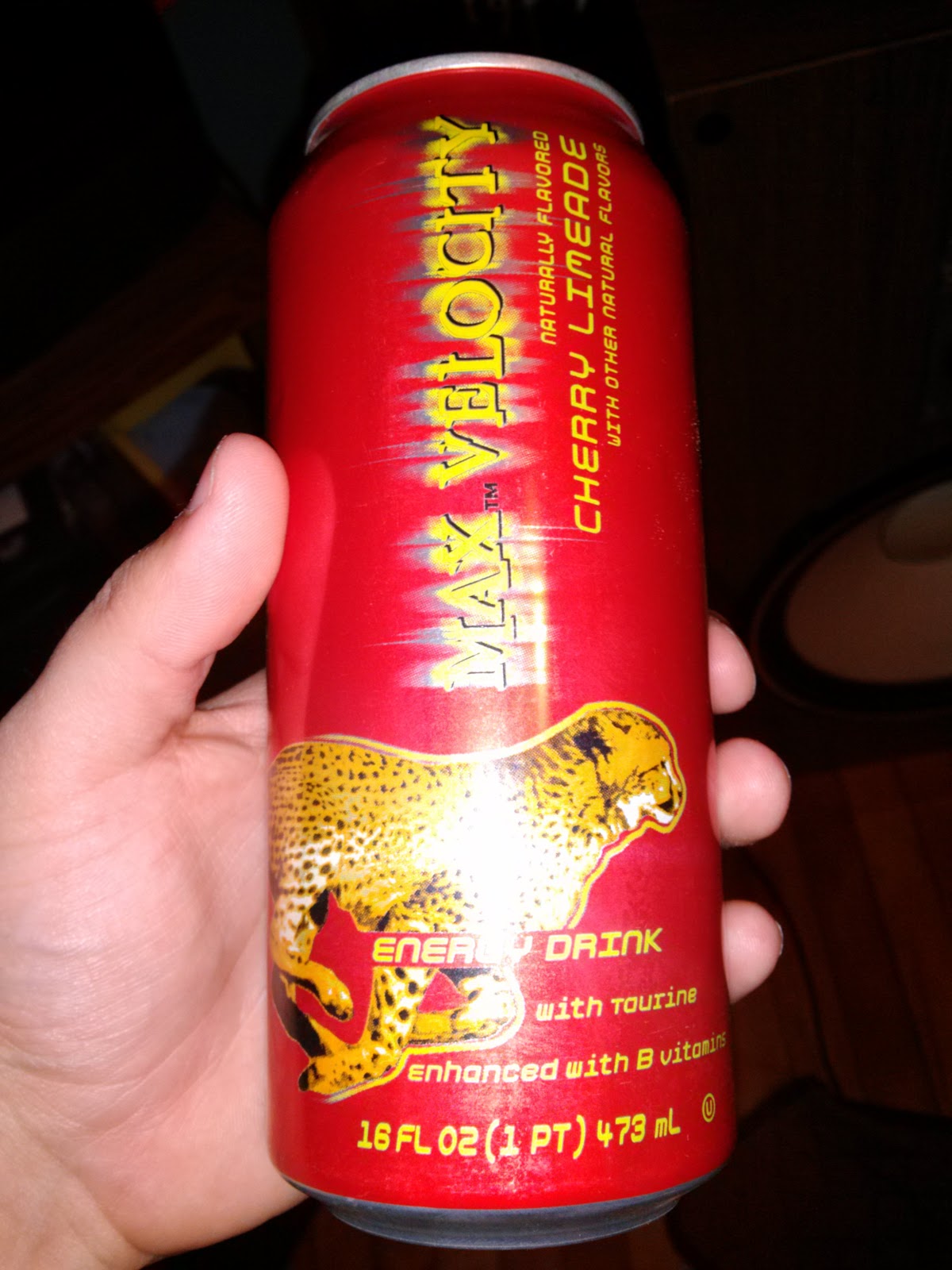 Energy Drink Heaven Max Velocity Cherry Limade