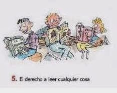 Derecho a leer cualquier cosa