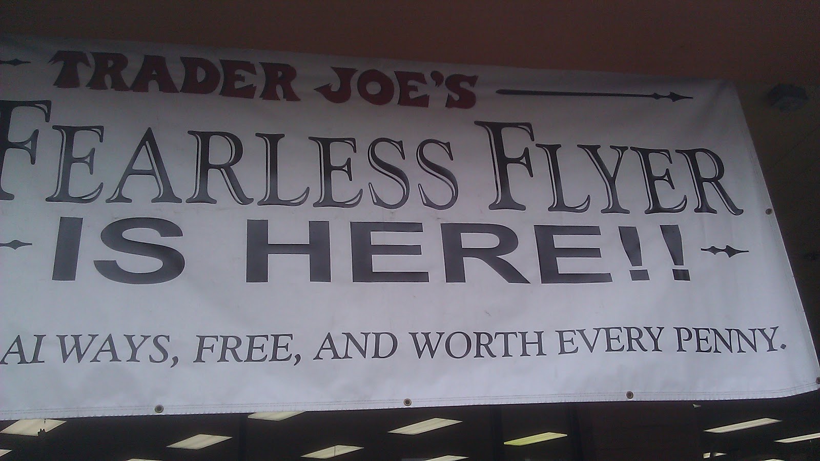 Excessive Exclamation!! Fearless Flyer is here!!