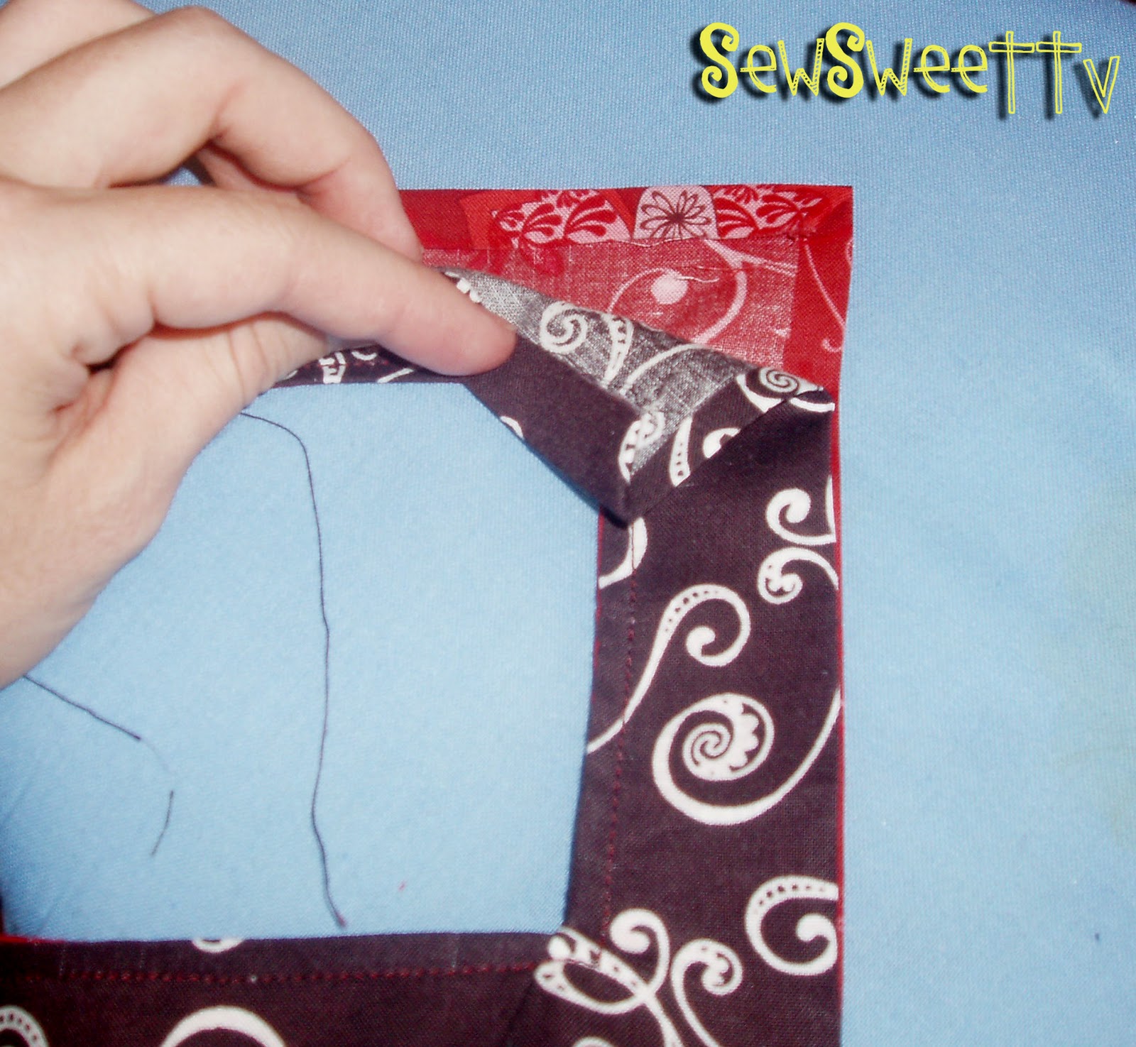 SewSweetTV Fat Quarter Reversible Shirt