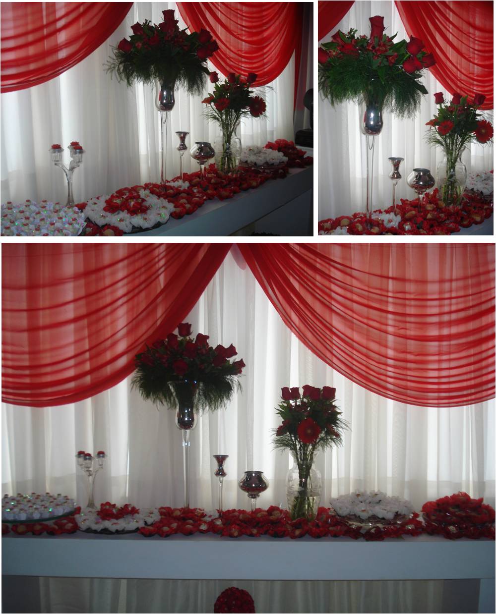 RAMA DECORA u00c7ÃO CASAMENTO EM VERMELHO Decoração Com Voal ~ RAMA DECORA u00c7ÃO CASAMENTO EM VERMELHO