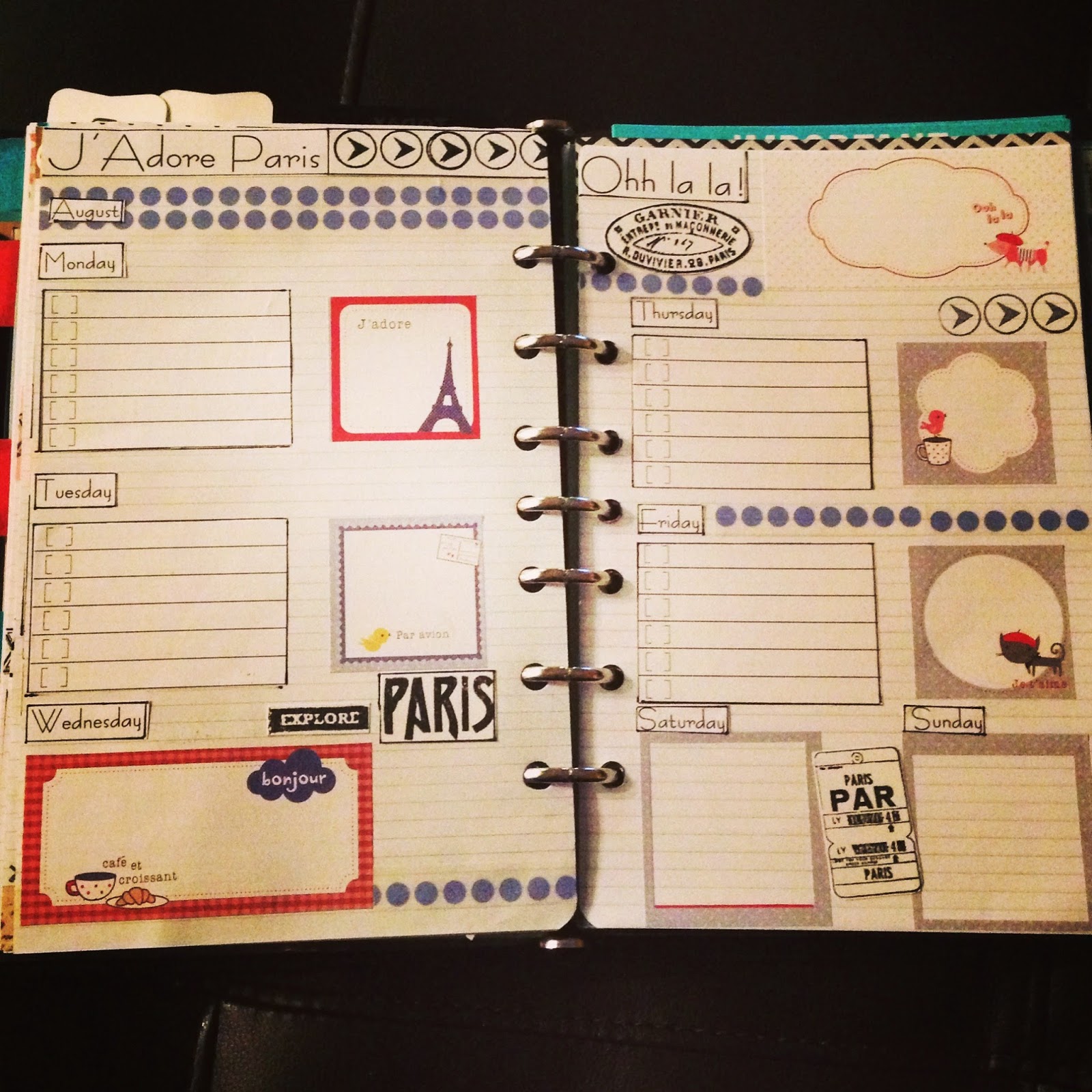 Craft Room Secrets: New series: Filofax decorated pages