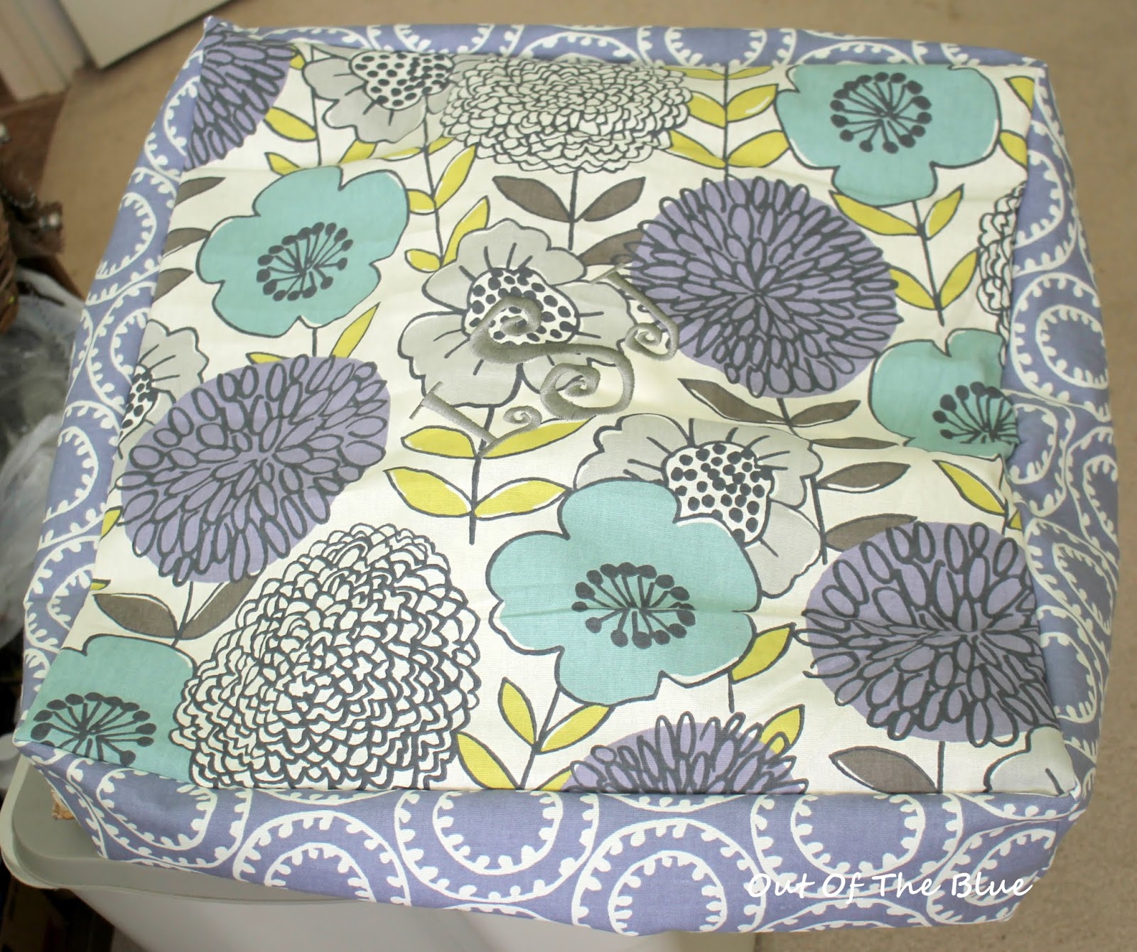 Out Of The Blue Bean Bag Cubes a story and a tutorial