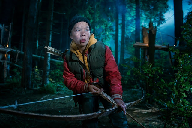Onni Tommila plays the corny kid in forest, Oskari. Onni Tommila Big Game still