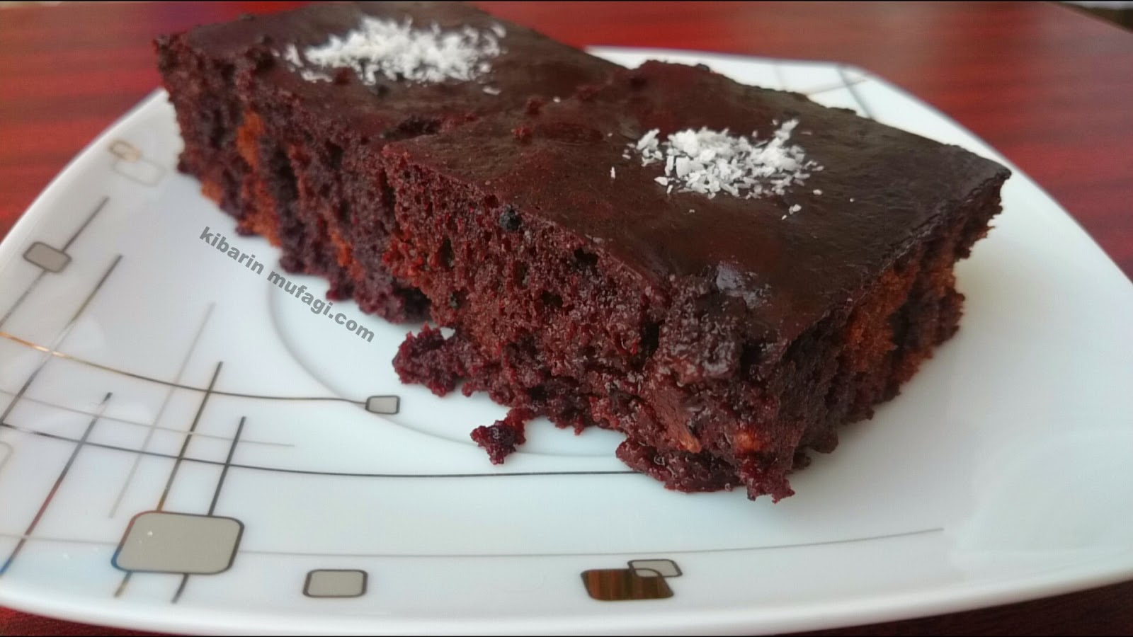 Browni ıslak kek tarifi ( çikolatalı )