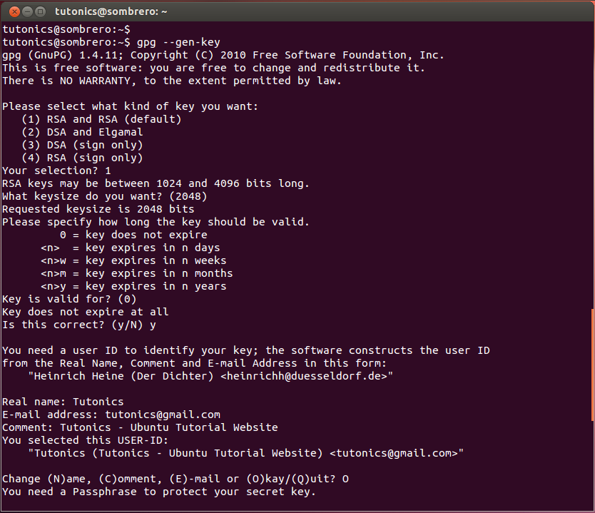 GPG Encryption Guide Part 1 Tutonics