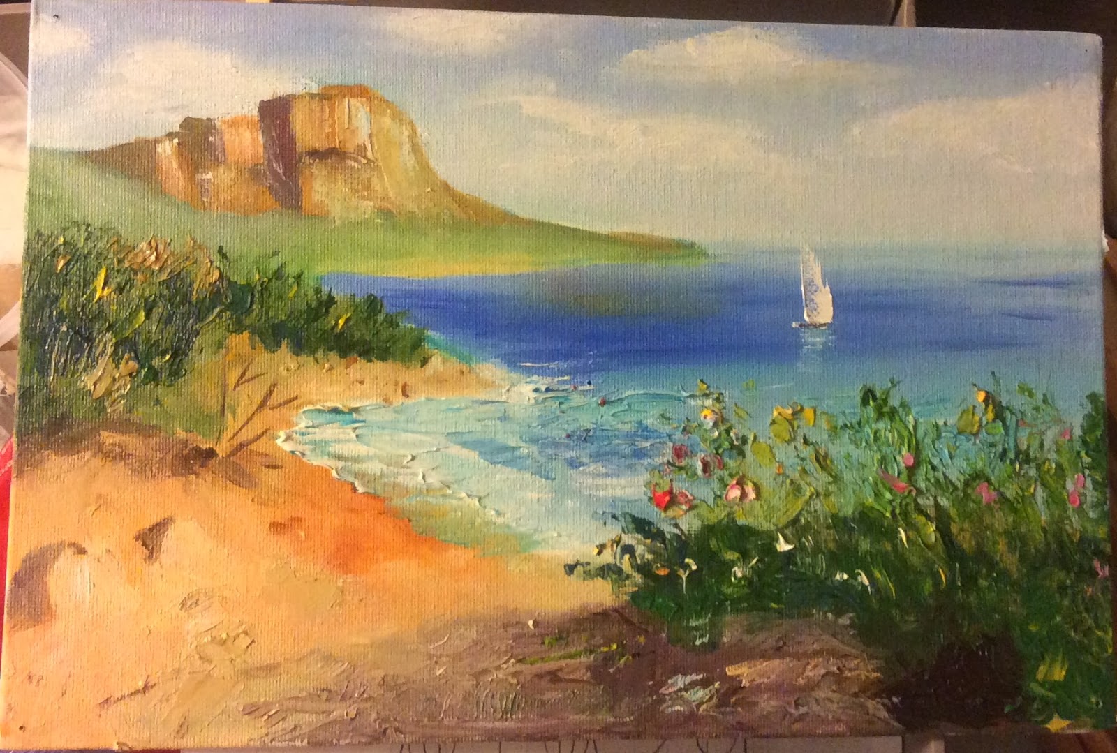 Вторая картина маслом