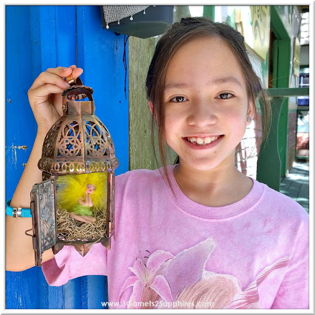 Fairy in ornate cage souvenir from Fairy Haven at King Richard's Faire 2015 #krfaire