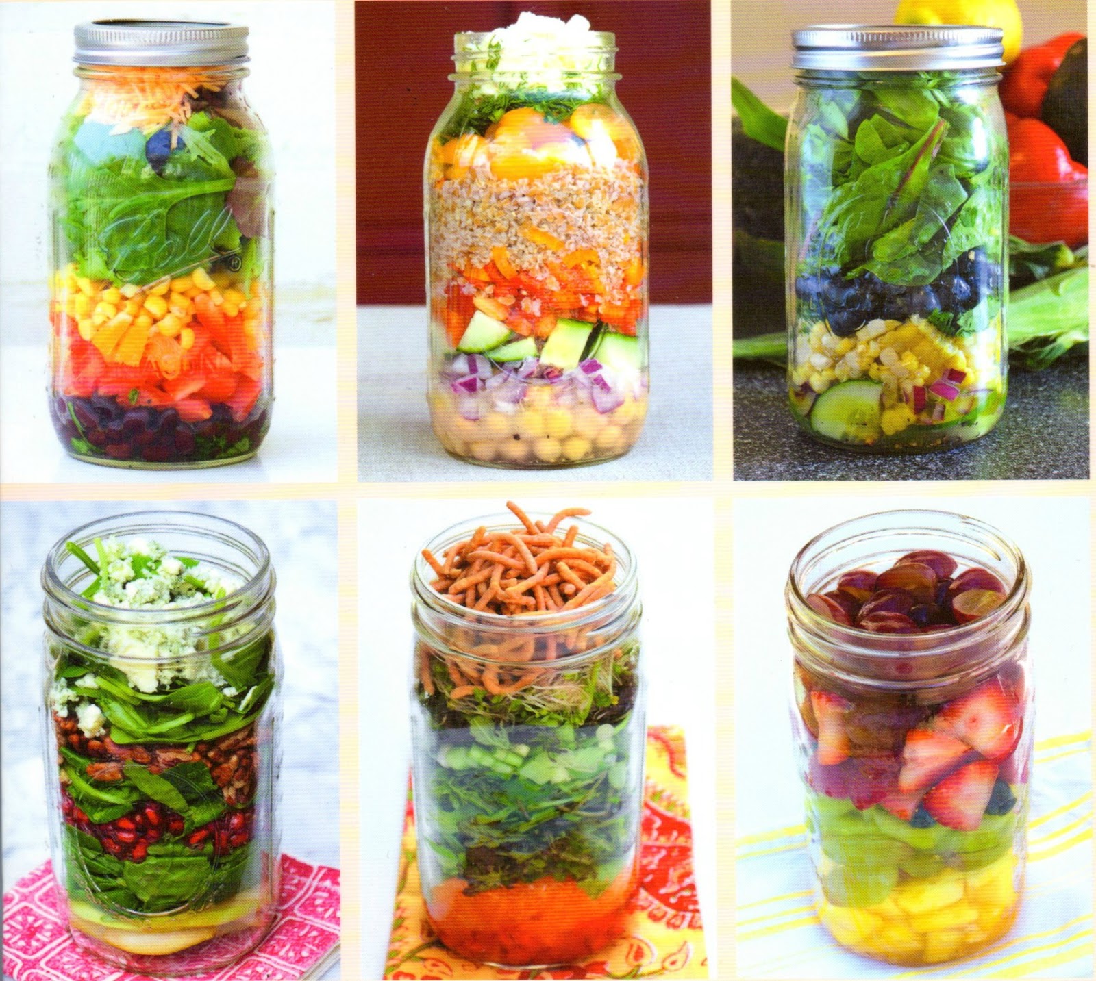 Beth Fish Reads Weekend Cooking Mason Jar Salads by Julia Mirabella