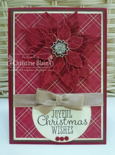 HAPPY HEART CARDS: STAMPIN' UP! JOYFUL CHRISTMAS FOR MM #92