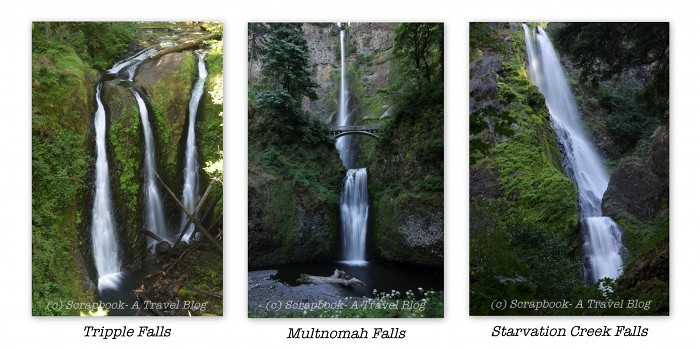 Columbia River Gorge Oregon Waterfalls Columbia River Gorge Oregon Waterfalls