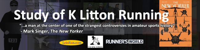 Study of Kip Litton Running Performances