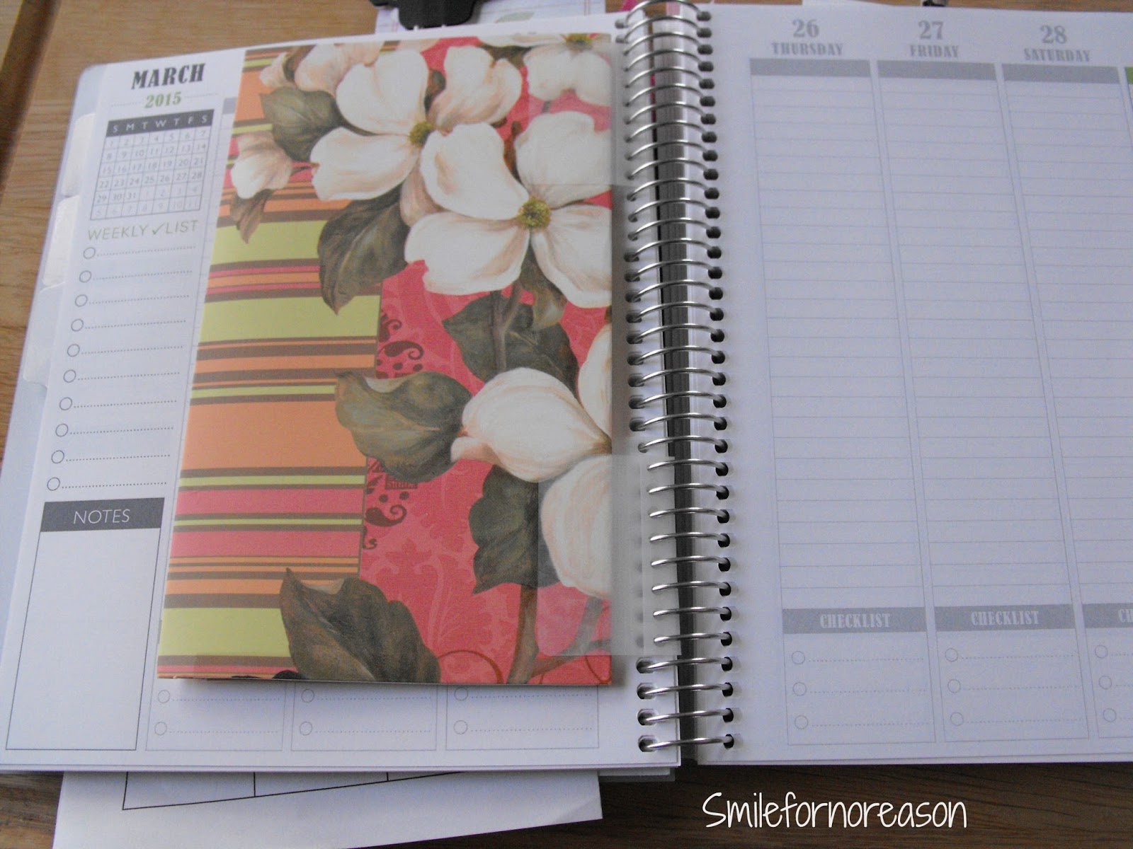 Smile for no reason How To Make Your Own Planner Pocket Folders