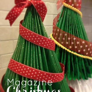 oh my heart how to make a magazine christmas tree oh my heart how to make a magazine christmas tree