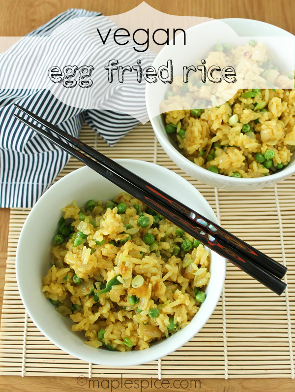 Vegan Egg Fried Rice