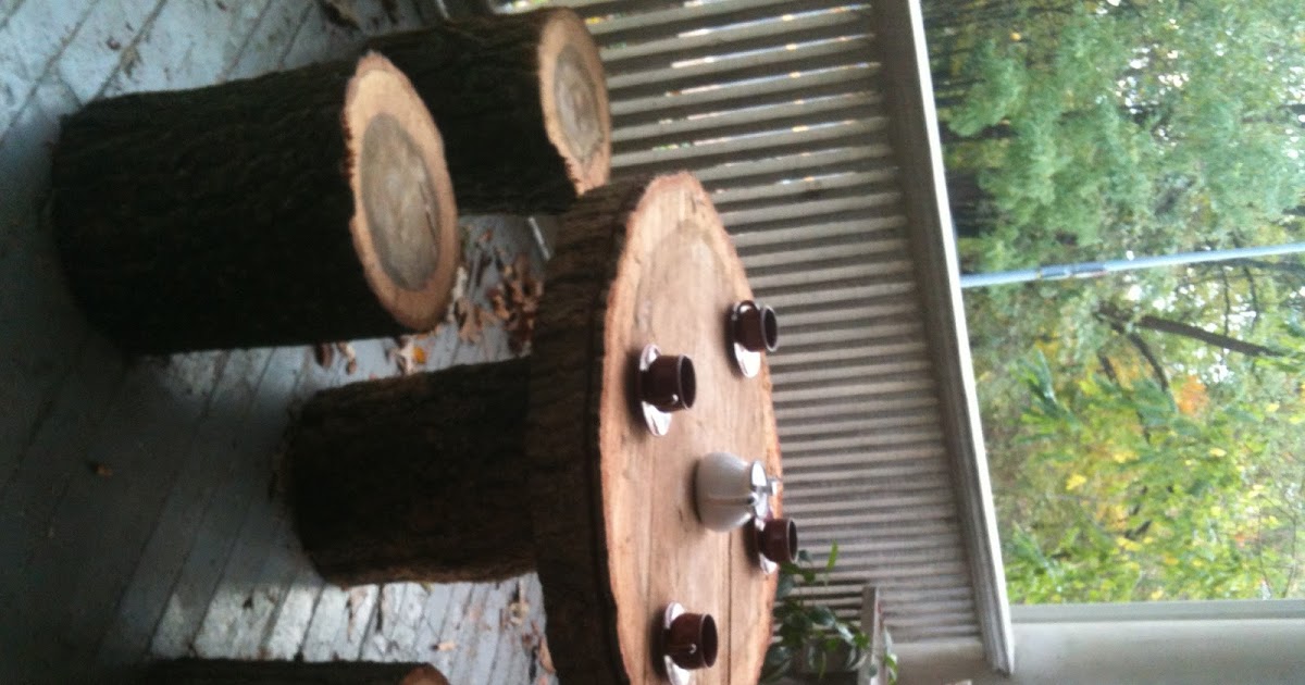 26minus5 Tree stump table