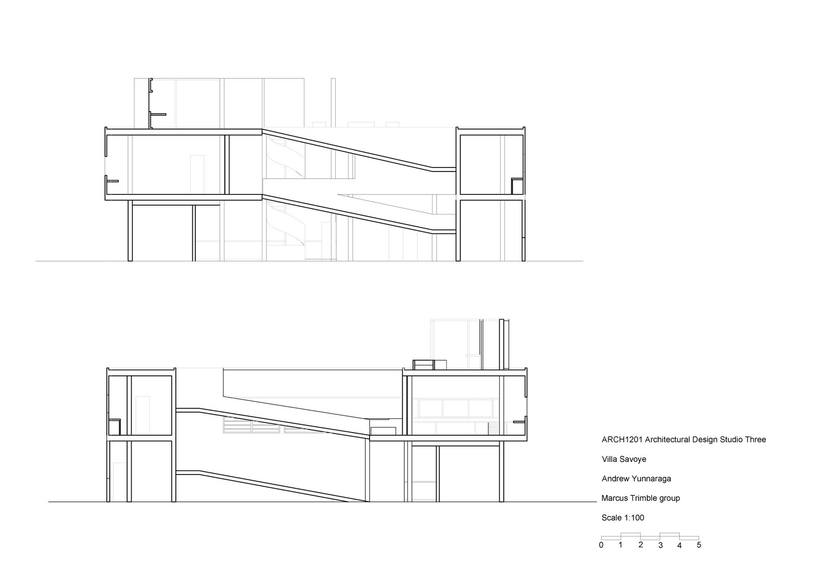 Villa Savoye Floor Plan Dwg | villa savoye floor plan dwg villa savoye le corbusier Villa Savoye Floor Plan Dwg | villa savoye floor plan dwg villa savoye le corbusier