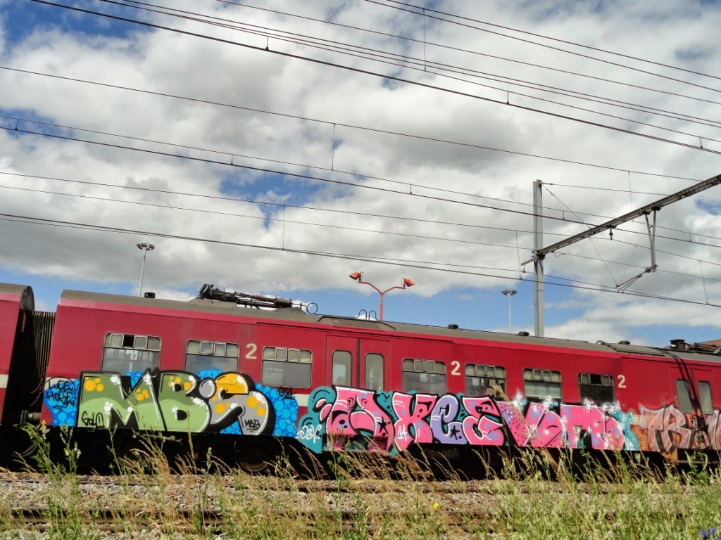 Graffititrain Graffiti on trains
