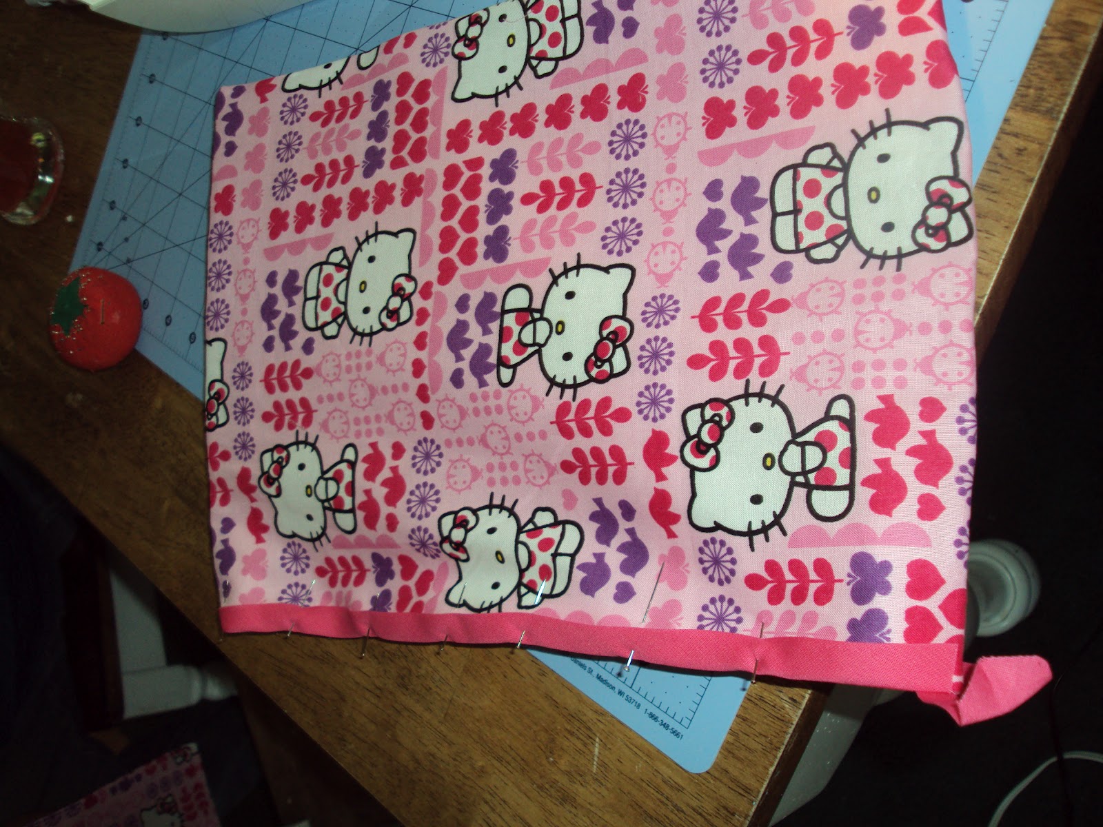 The Pink Elephant Sisters Hello Kitty Tote Bag Tutorial